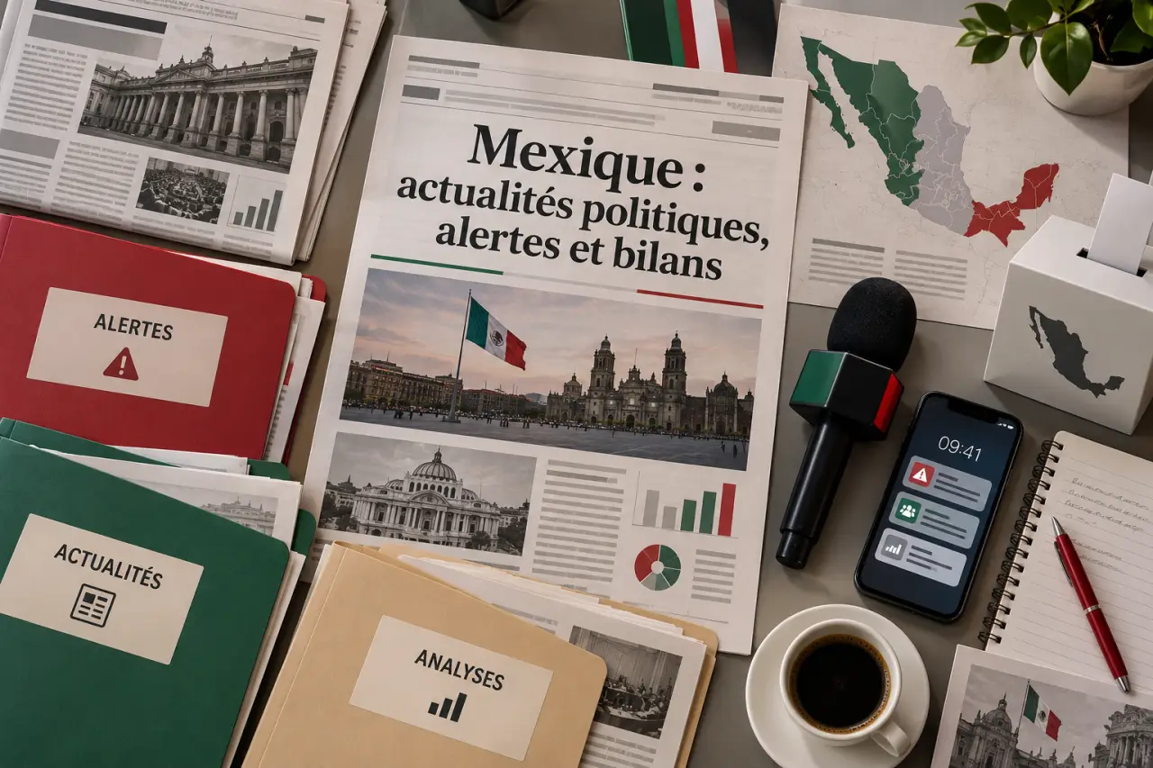 Mexique : actualités politiques, alertes et bilans à ne pas confondre