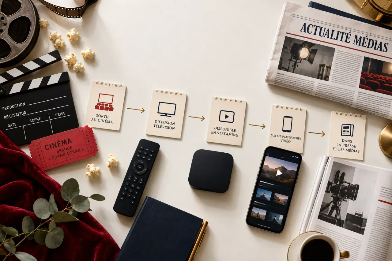 La chronologie des médias organise chaque étape de la diffusion d’un film