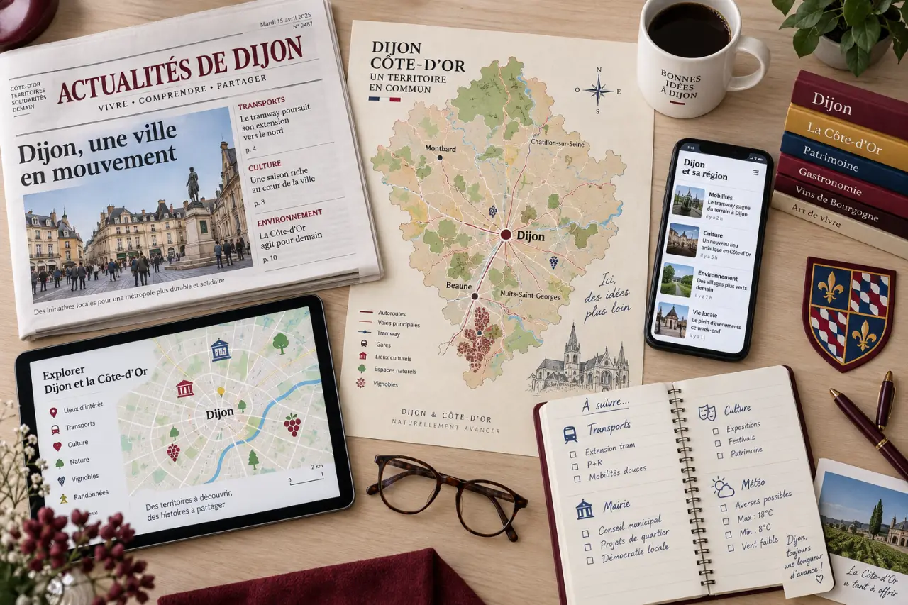 Actualités de Dijon : les sources et repères pour suivre ce qui vous concerne