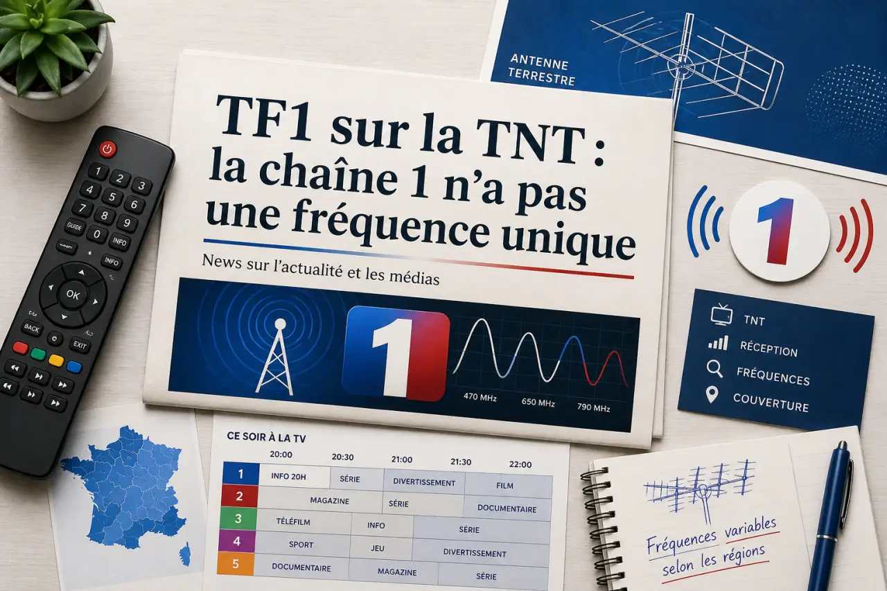 TF1 sur la TNT : la chaîne 1 n’a pas une fréquence unique