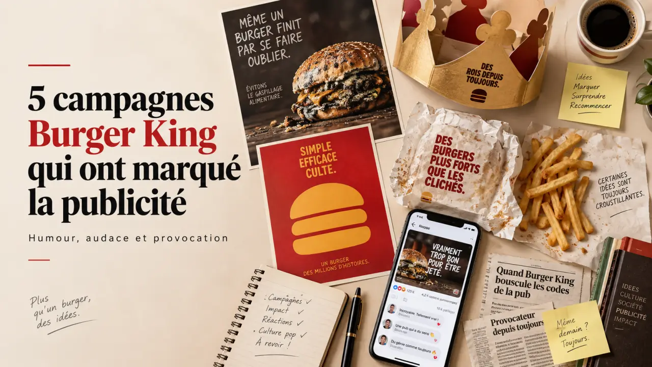 5 campagnes Burger King qui ont marqué la publicité par l’humour et la provocation